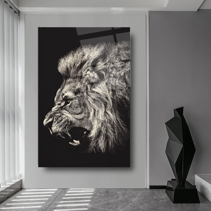 Aslan Cam Tablo