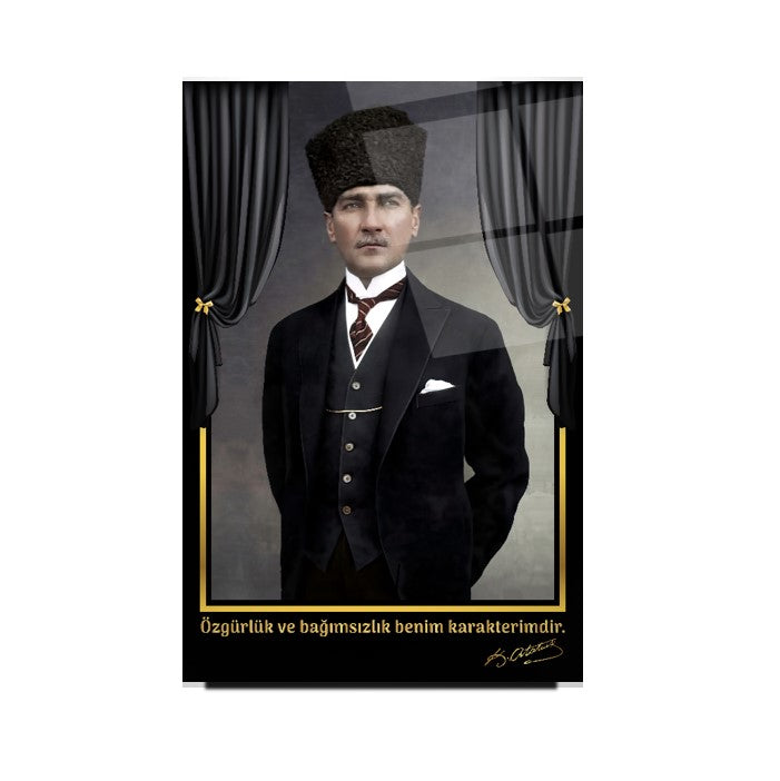 Atatürk Cam Tablo