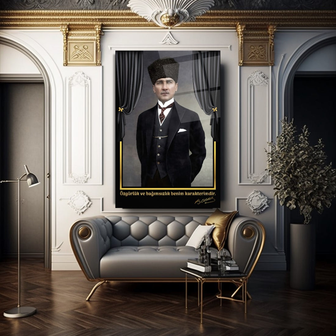 Atatürk Cam Tablo