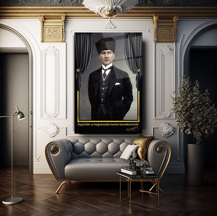 Atatürk Cam Tablo