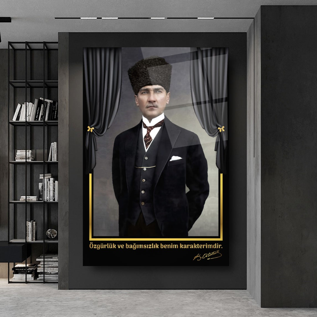 Atatürk Cam Tablo