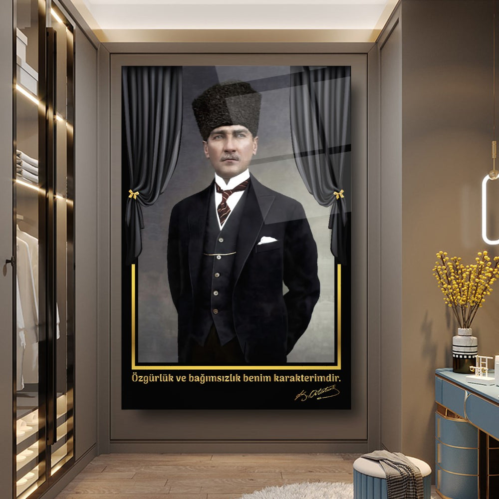 Atatürk Cam Tablo