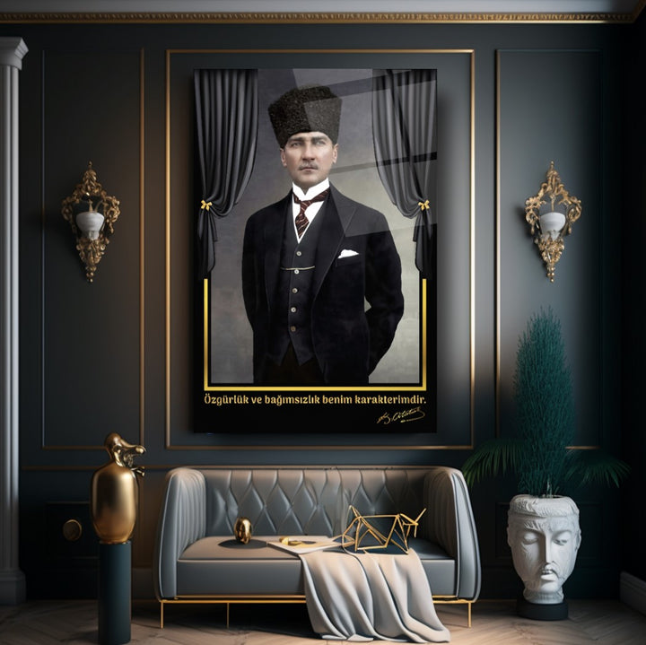 Atatürk Cam Tablo