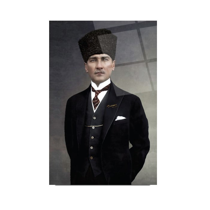 Atatürk Cam Tablo