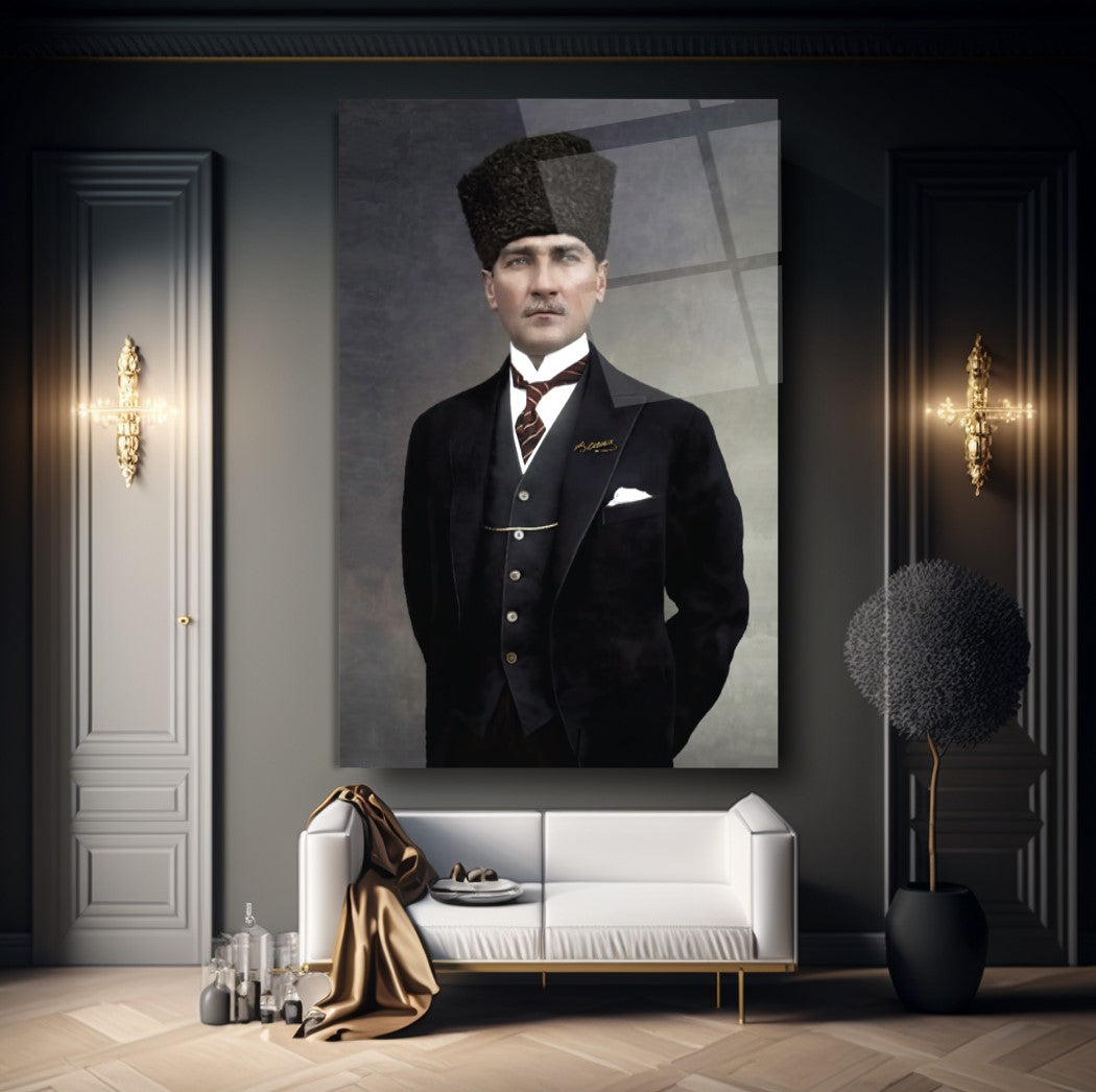 Atatürk Cam Tablo
