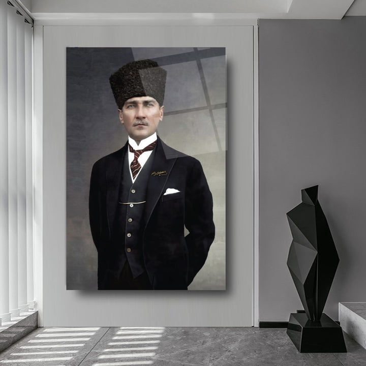 Atatürk Cam Tablo