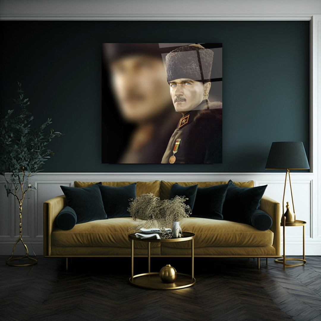 Atatürk Cam Tablo