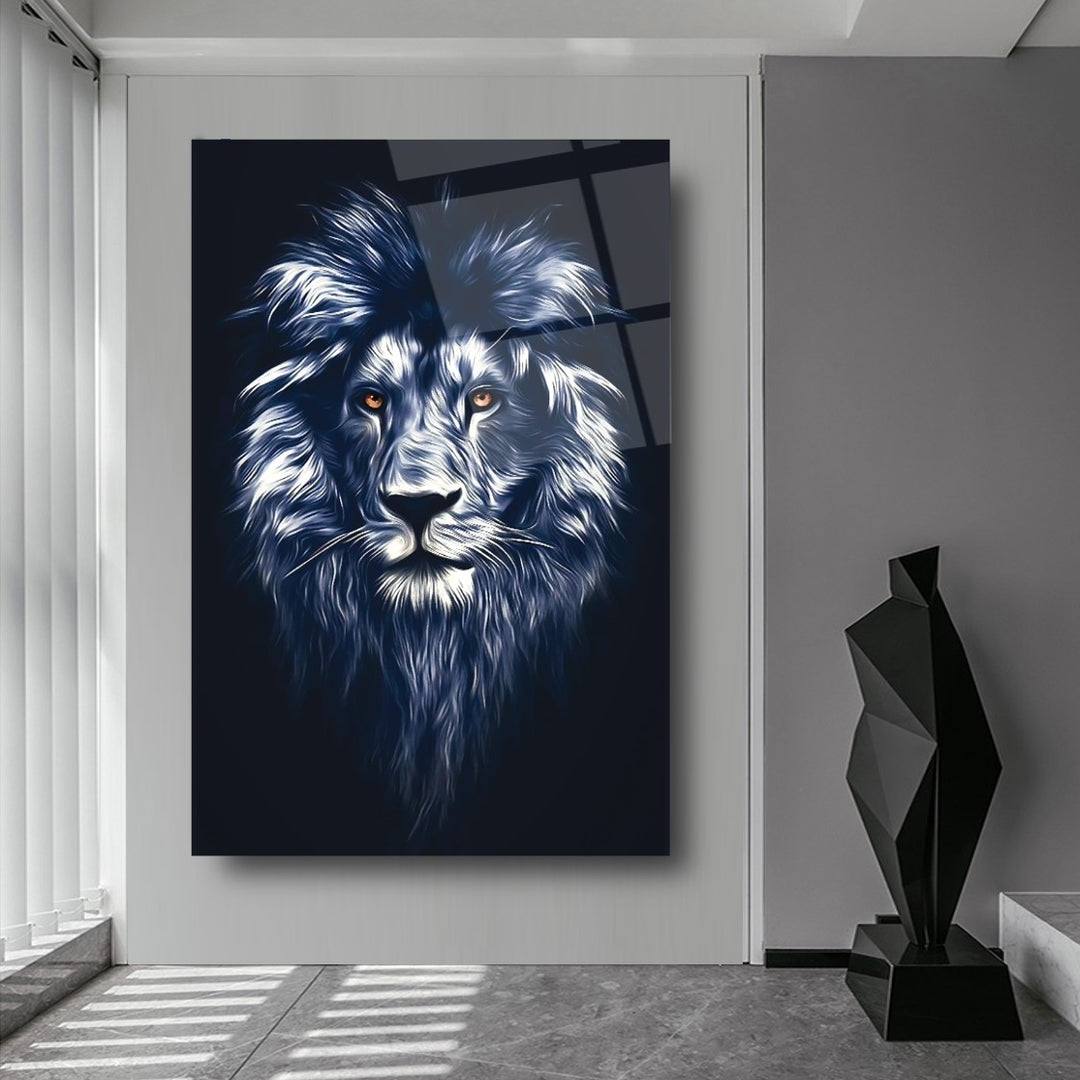 Aslan Cam Tablo