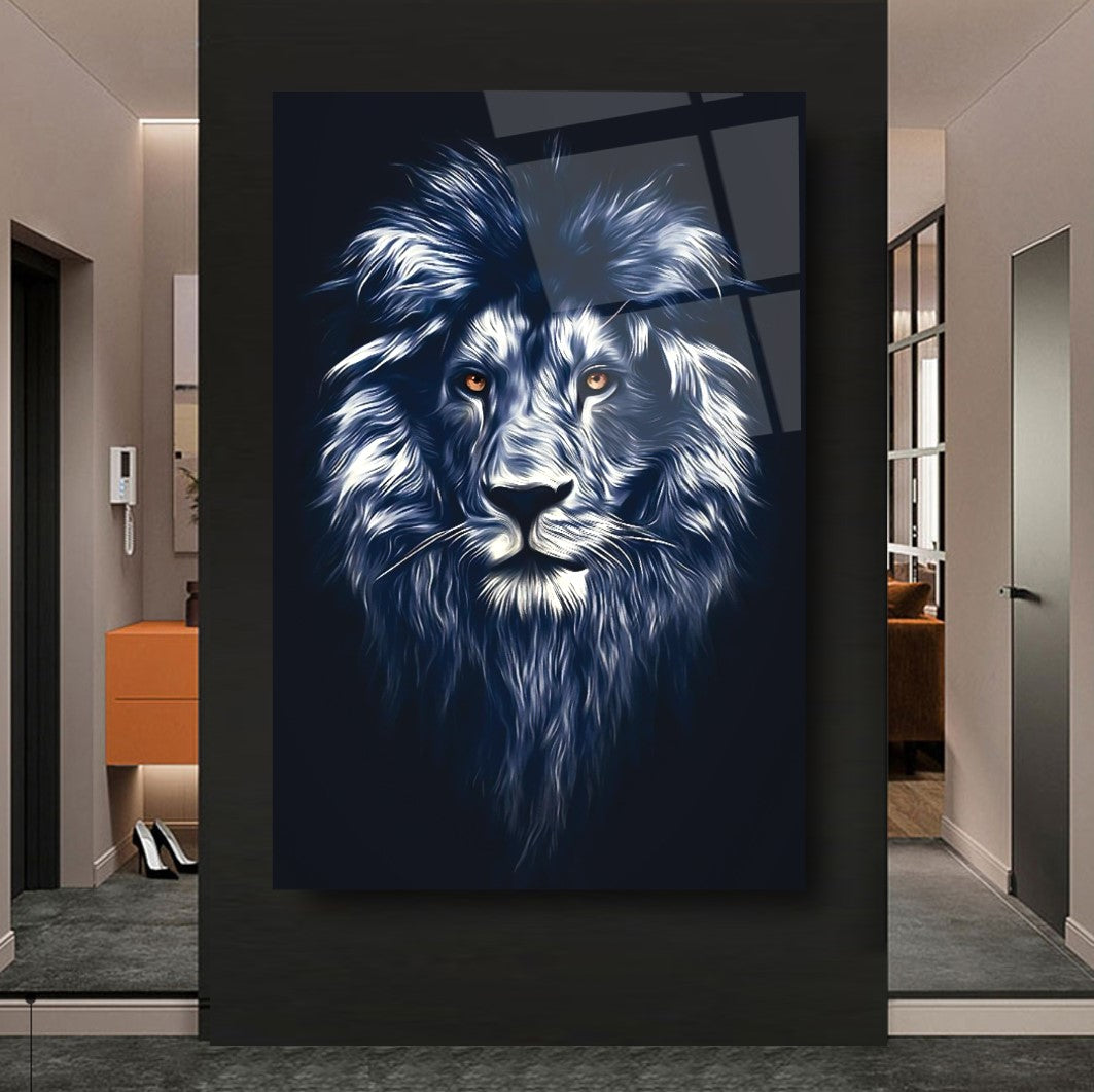 Aslan Cam Tablo
