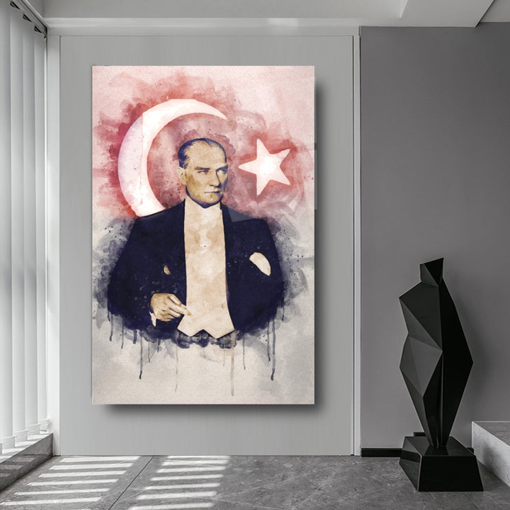 Atatürk Cam Tablo