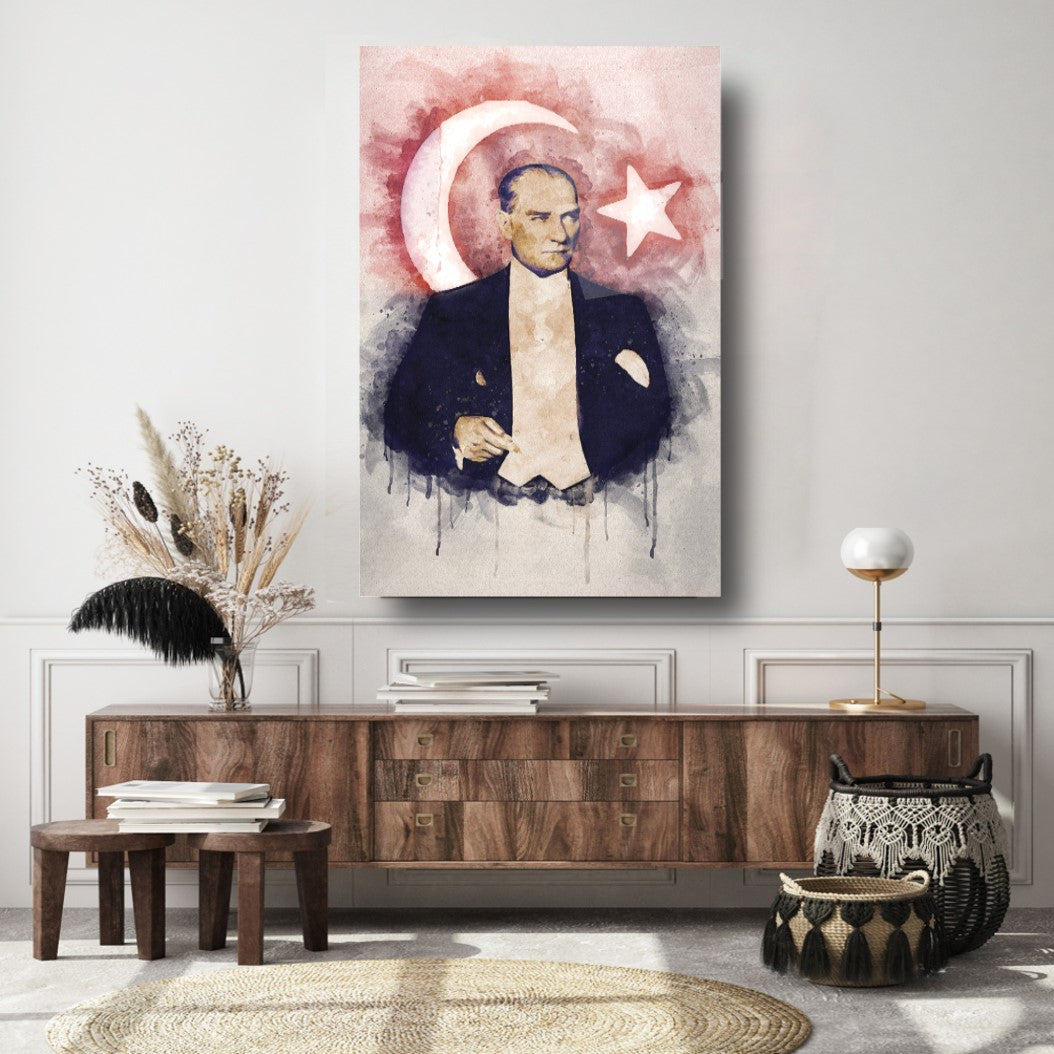 Atatürk Cam Tablo