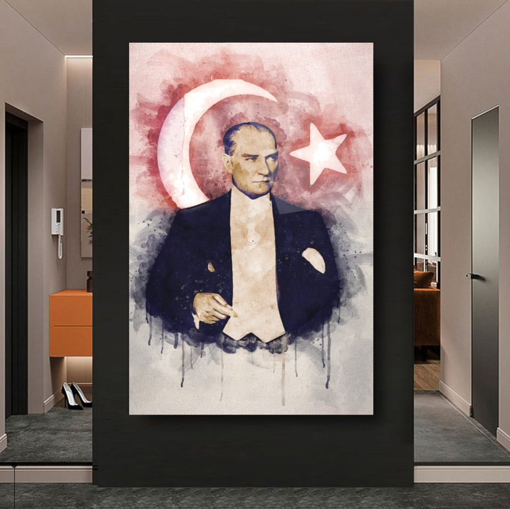Atatürk Cam Tablo