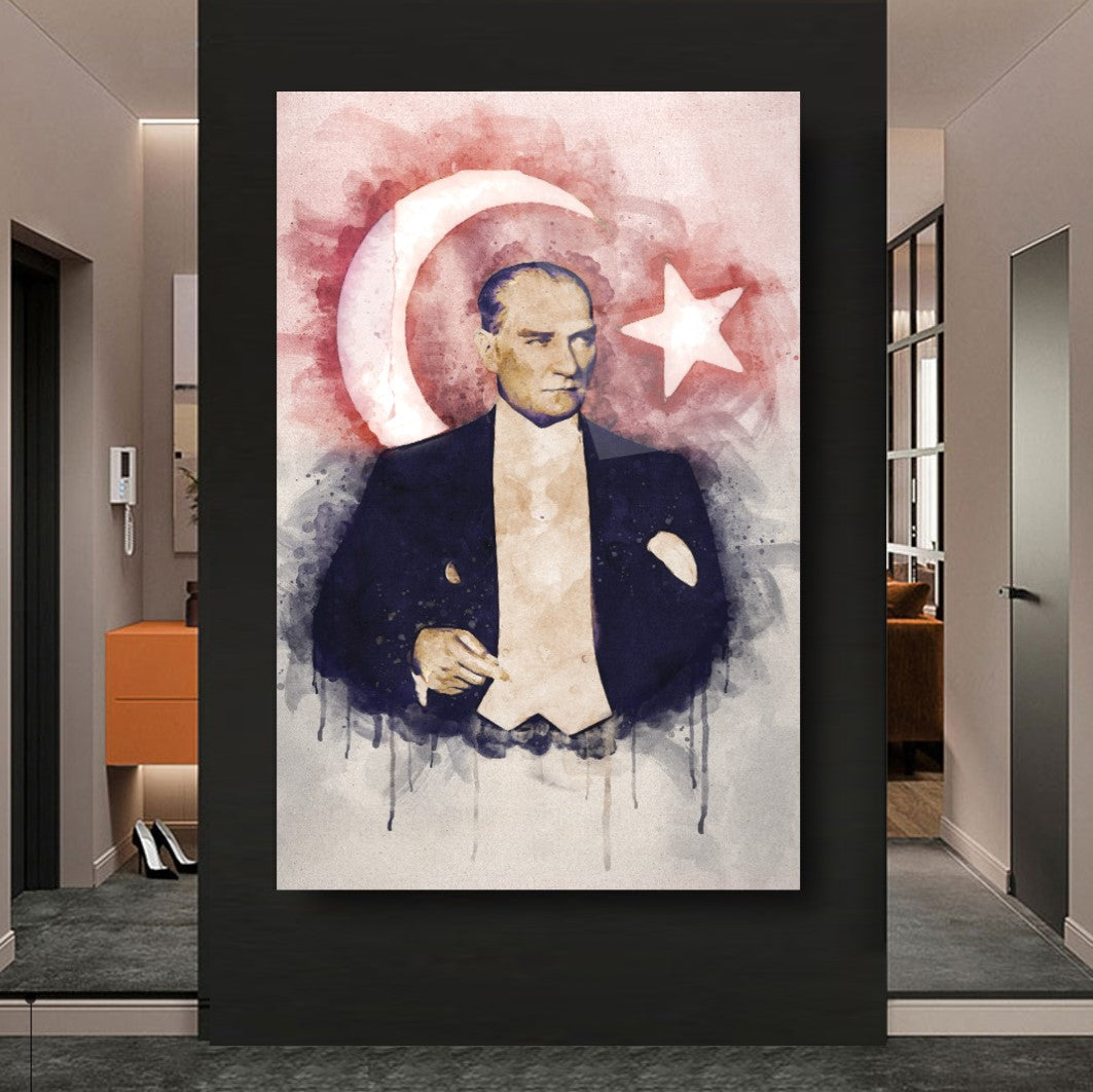 Atatürk Cam Tablo