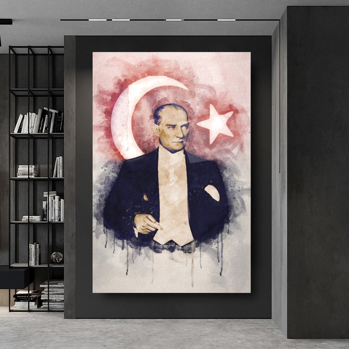 Atatürk Cam Tablo