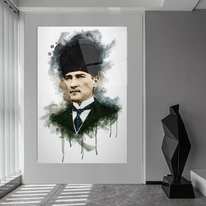 Atatürk Cam Tablo