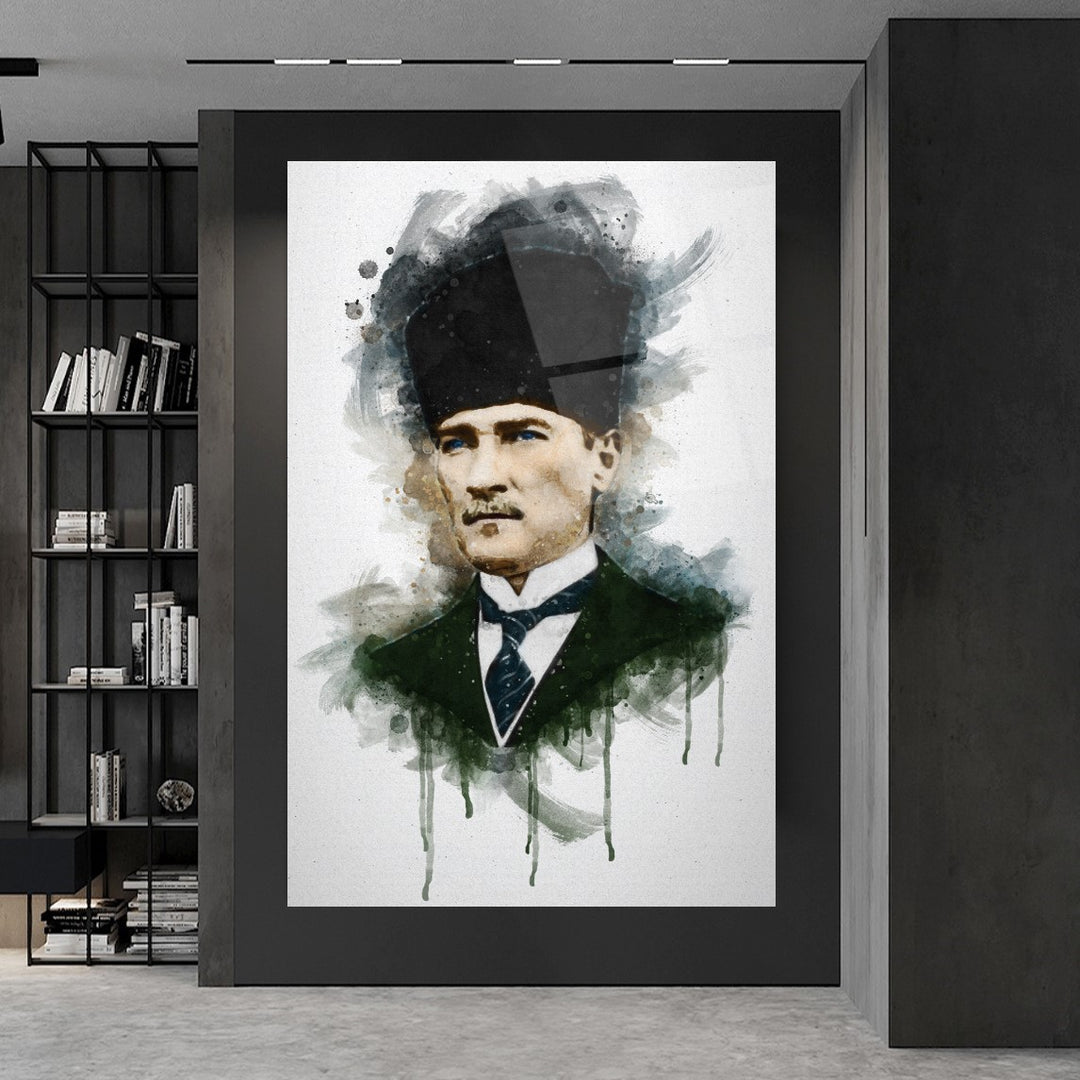 Atatürk Cam Tablo
