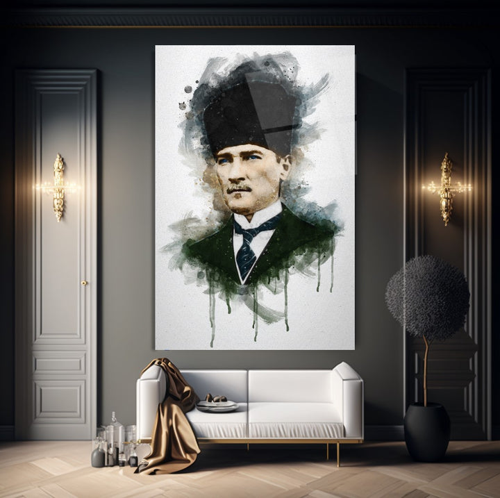 Atatürk Cam Tablo