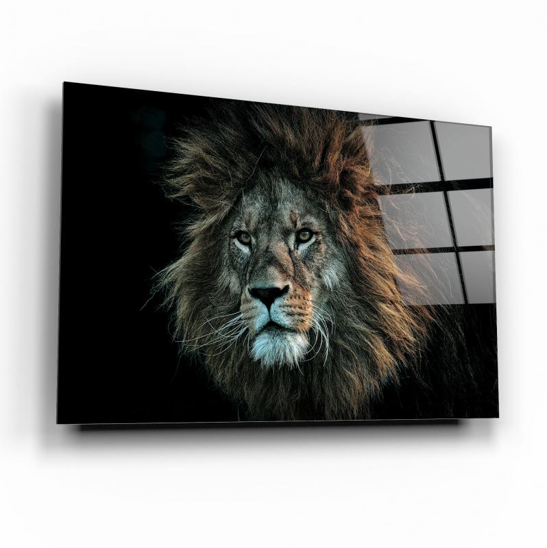 Aslan Cam Tablo