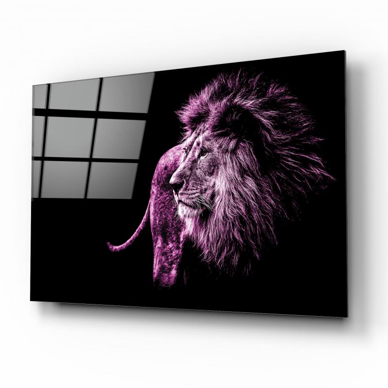 Aslan Cam Tablo