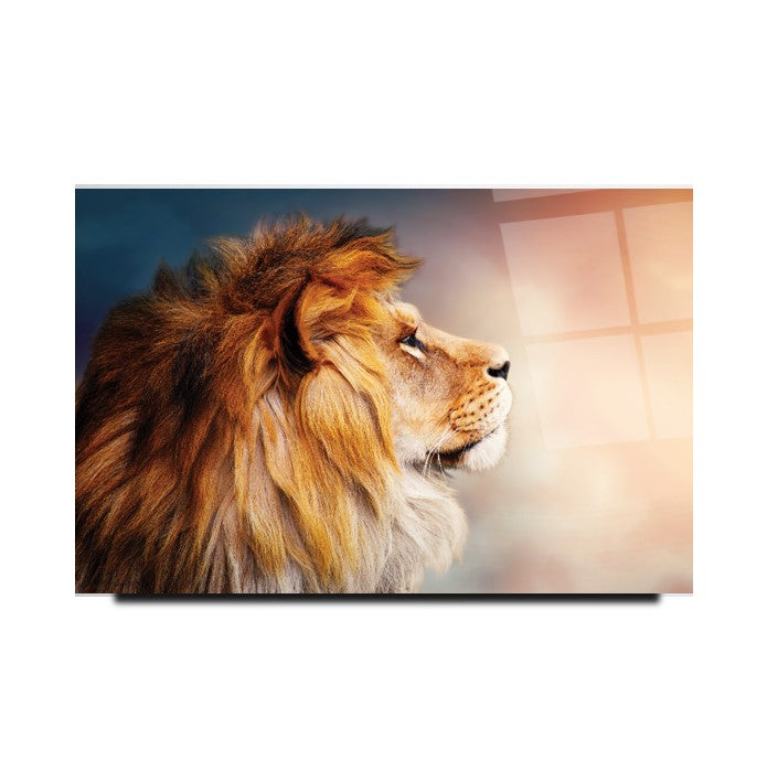 Aslan Cam Tablo