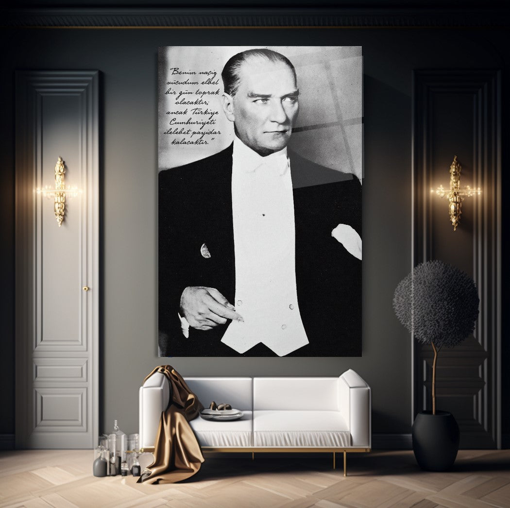 Atatürk Cam Tablo