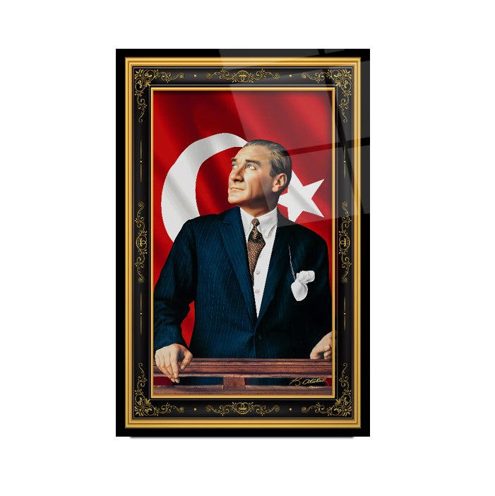 Atatürk Cam Tablo