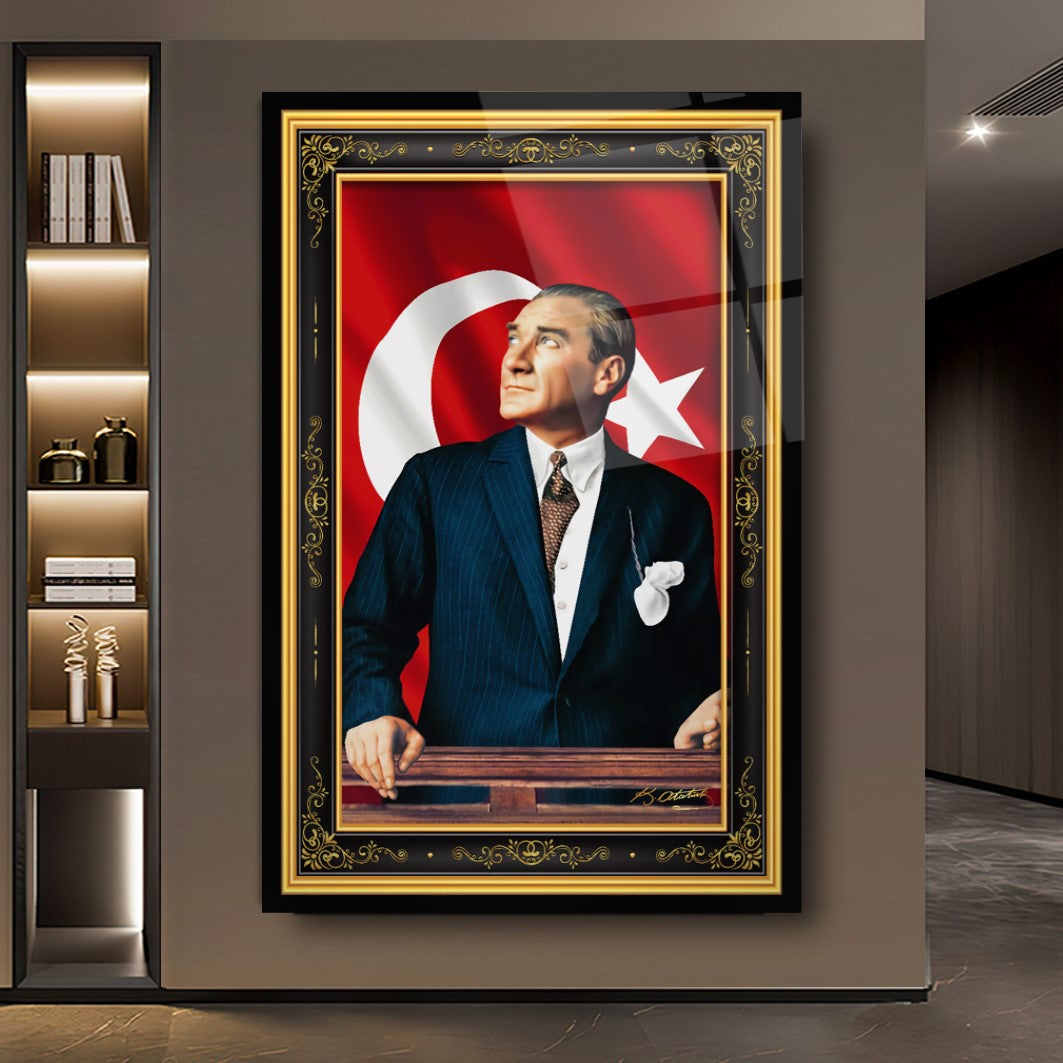 Atatürk Cam Tablo