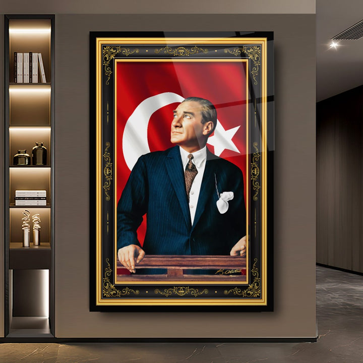 Atatürk Cam Tablo