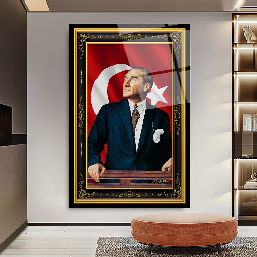 Atatürk Cam Tablo