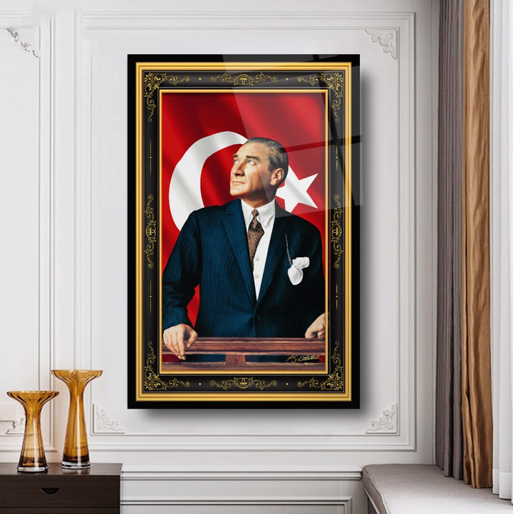 Atatürk Cam Tablo