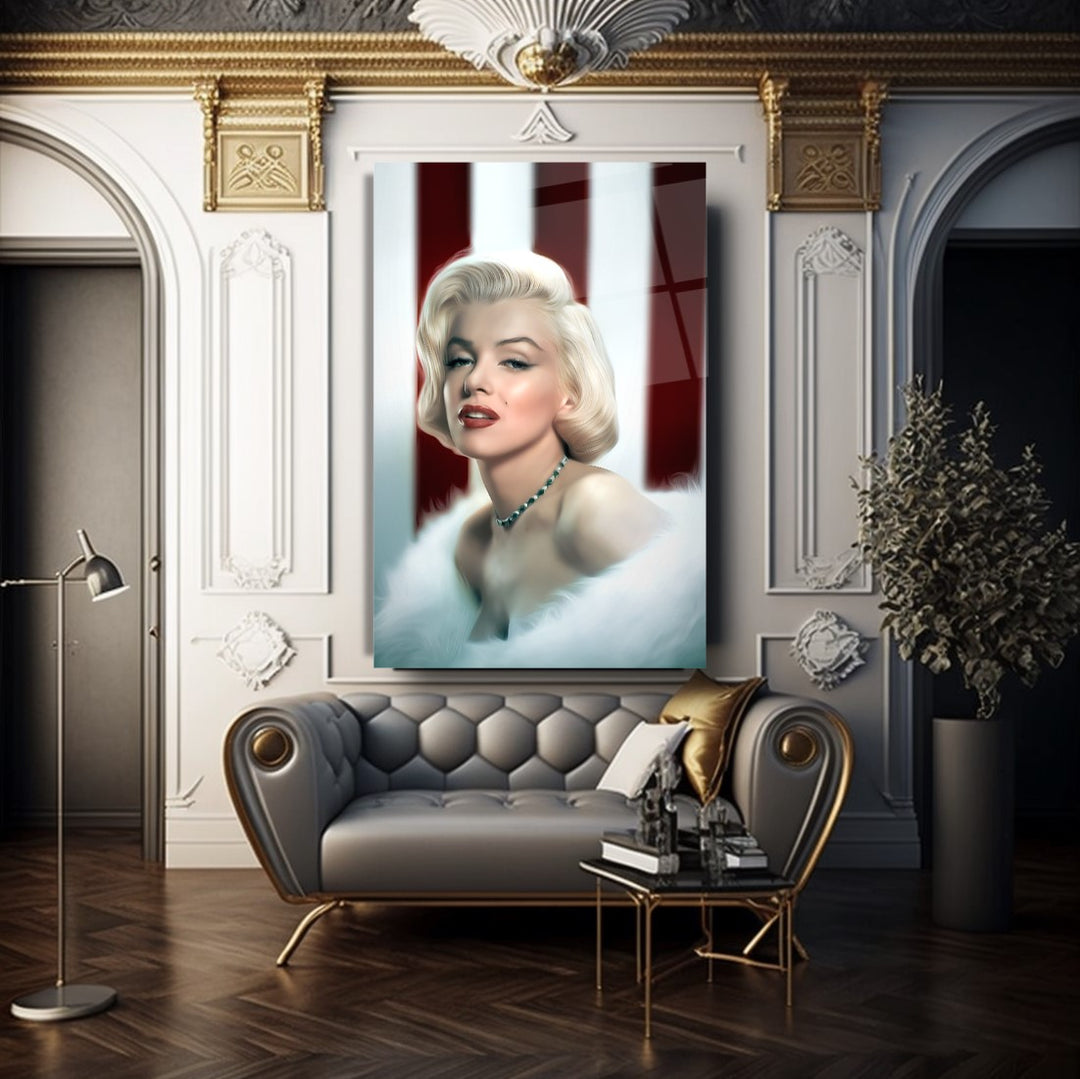 Marilyn Monroe Cam Tablo