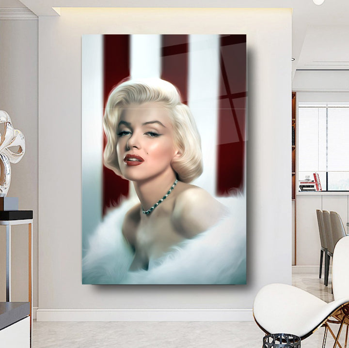 Marilyn Monroe Cam Tablo