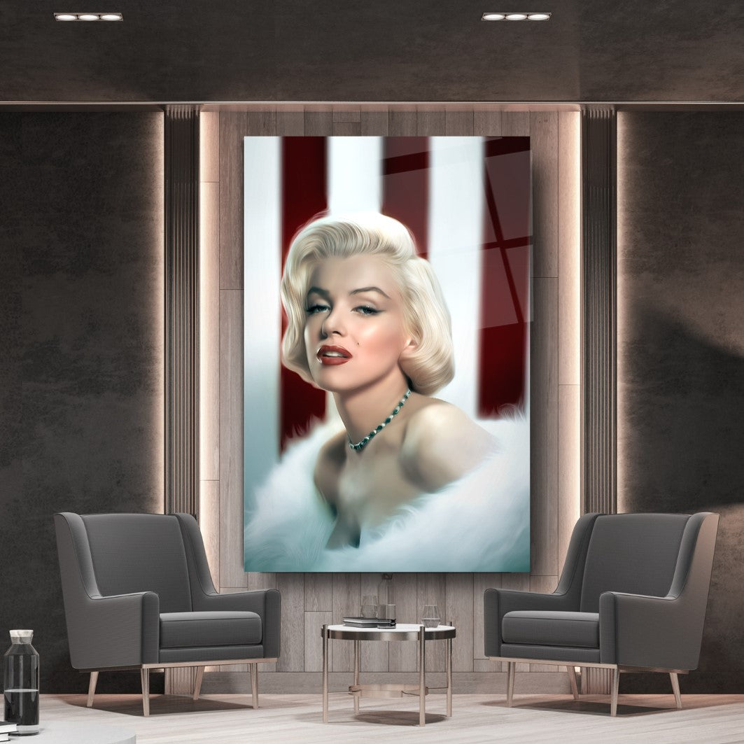 Marilyn Monroe Cam Tablo