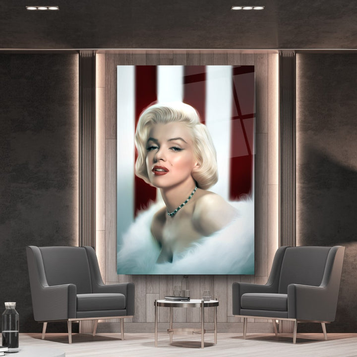 Marilyn Monroe Cam Tablo