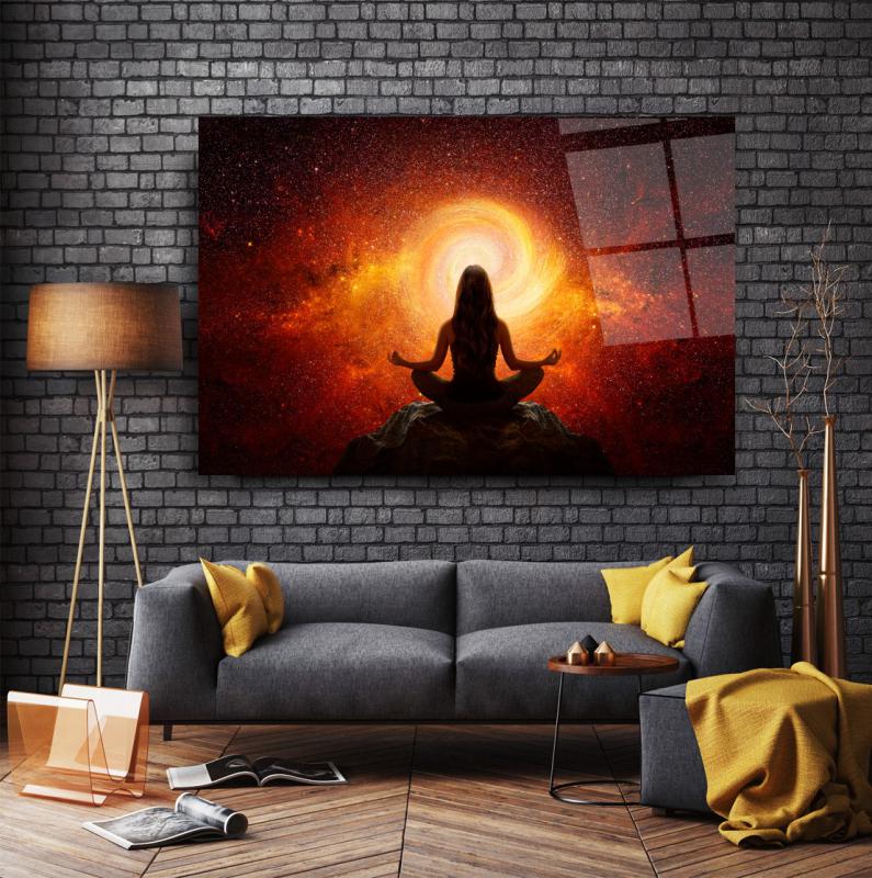 Meditasyon Cam Tablo