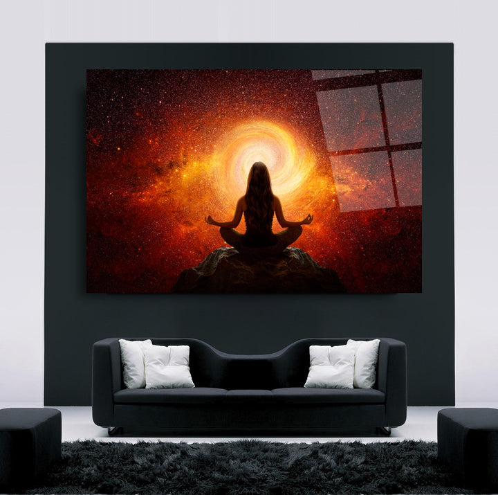 Meditasyon Cam Tablo