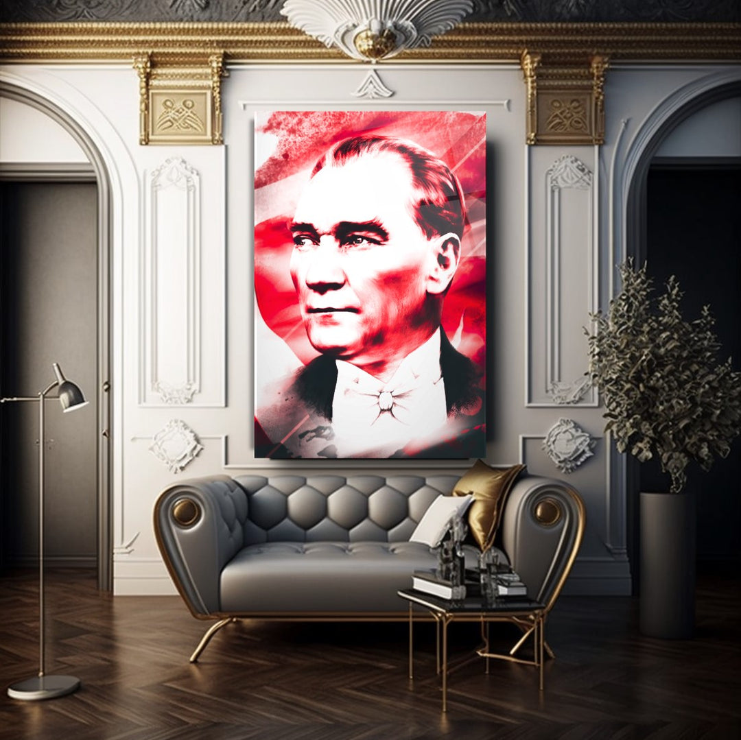 Atatürk Cam Tablo