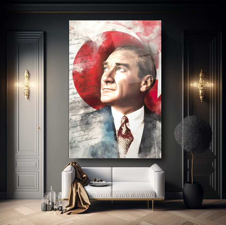 Atatürk Cam Tablo
