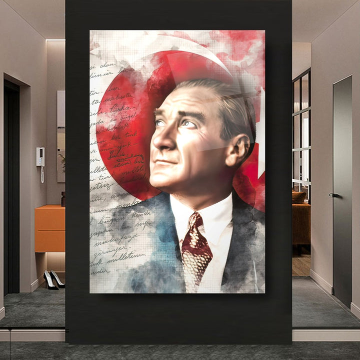 Atatürk Cam Tablo