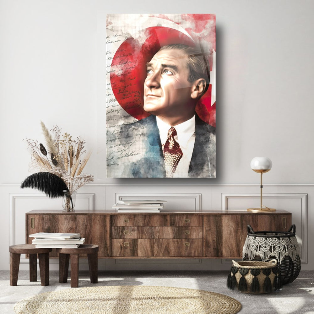 Atatürk Cam Tablo