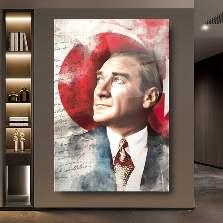 Atatürk Cam Tablo