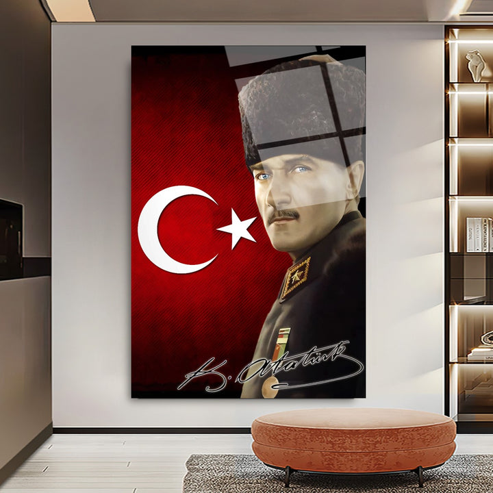 Atatürk Cam Tablo