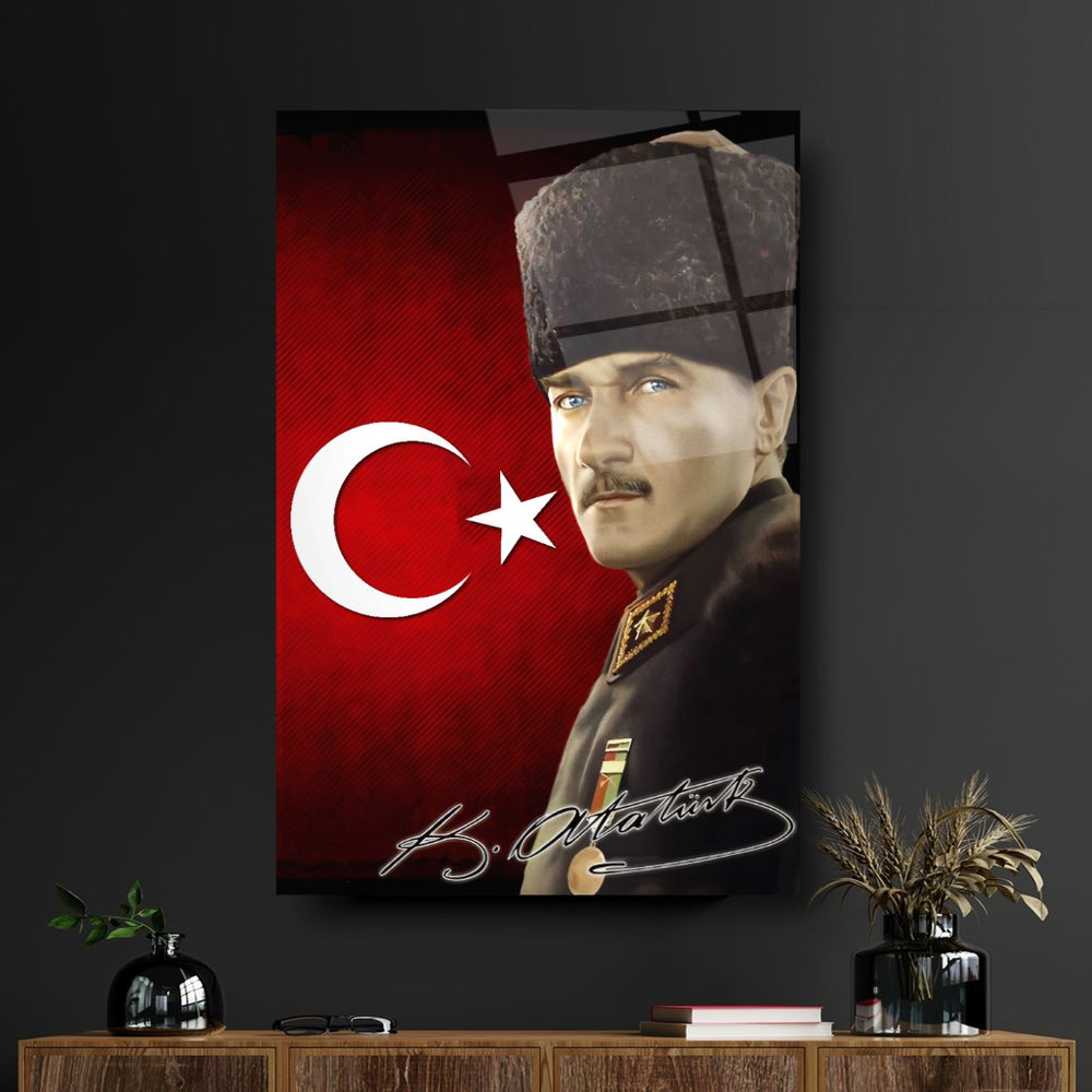 Atatürk Cam Tablo