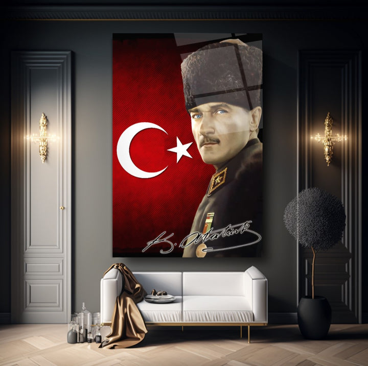 Atatürk Cam Tablo