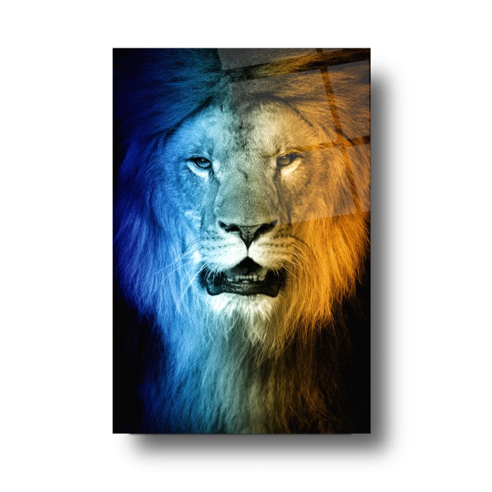 Aslan Cam Tablo