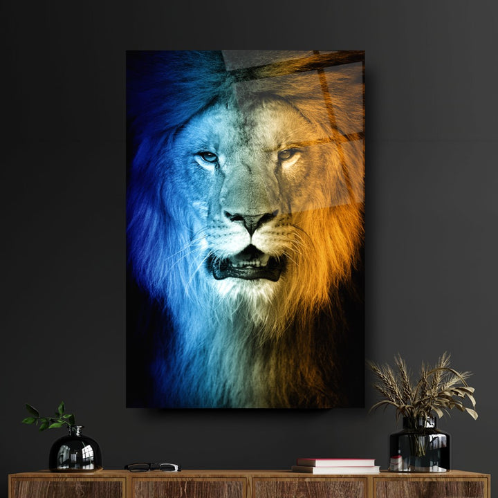 Aslan Cam Tablo