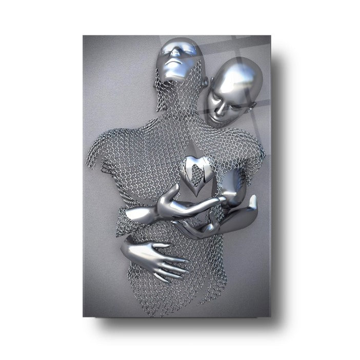 Metal Bedenler Cam Tablo