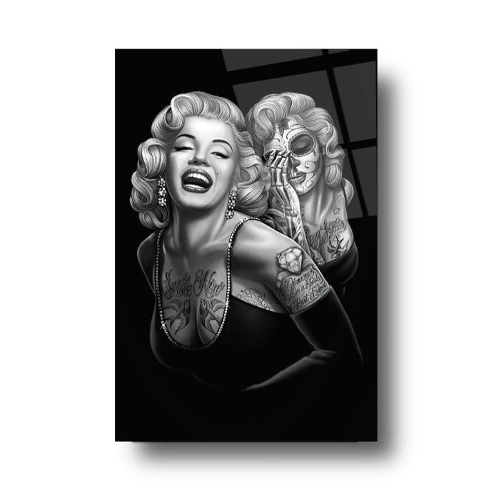 Marilyn Monroe Cam Tablo