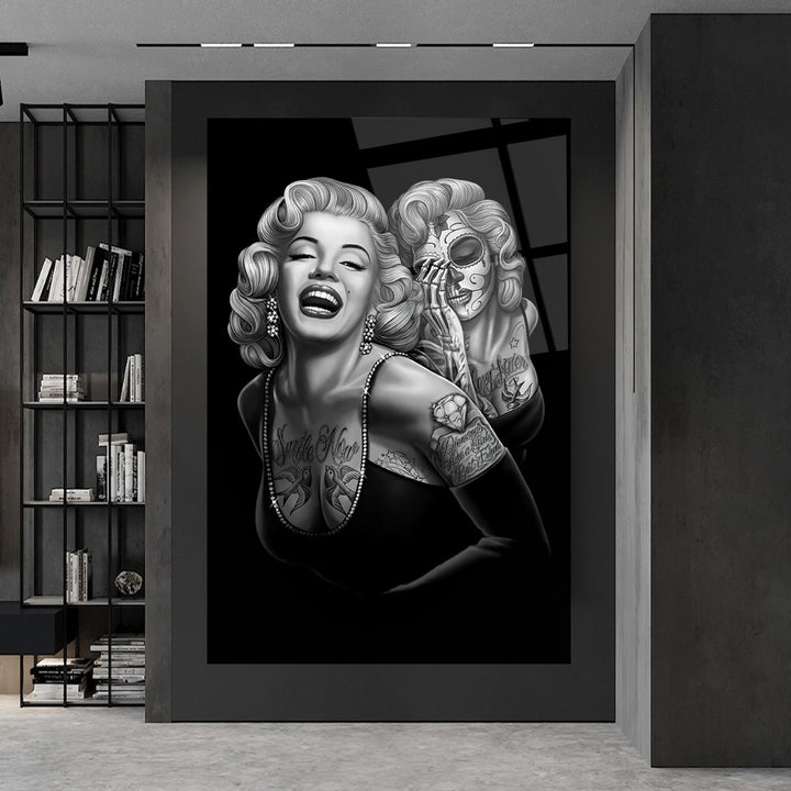 Marilyn Monroe Cam Tablo