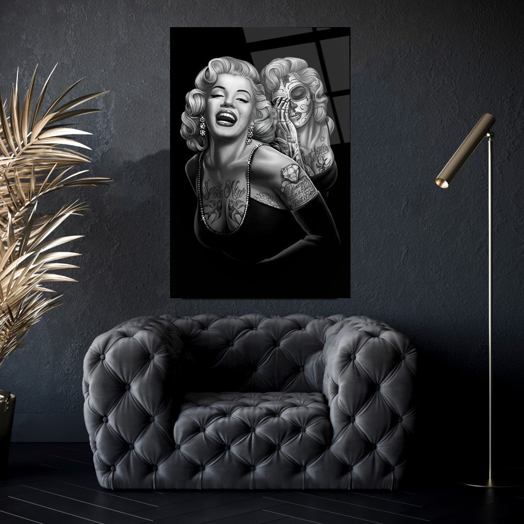 Marilyn Monroe Cam Tablo